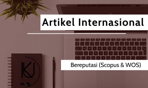 Pendampingan penulisan artikel internasional bereputasi