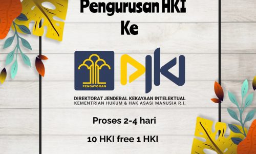 Penerbitan sertifikat HKI